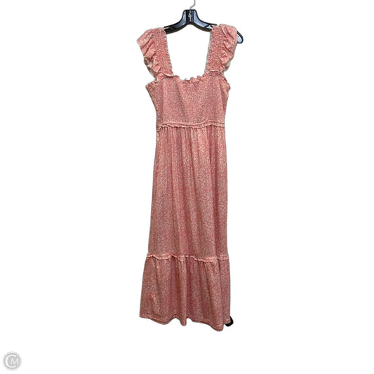 Dress Casual Maxi By Cmf In Pink, Size: M