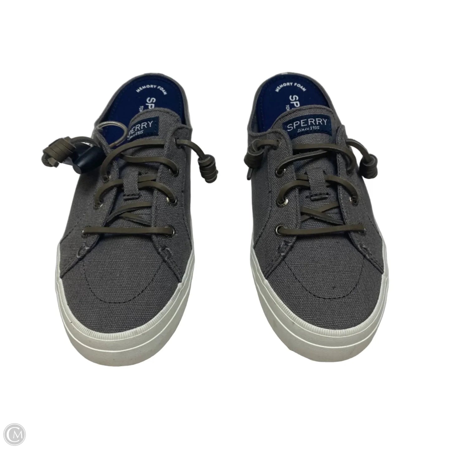 Shoes Sneakers By Sperry In Grey, Size: 7