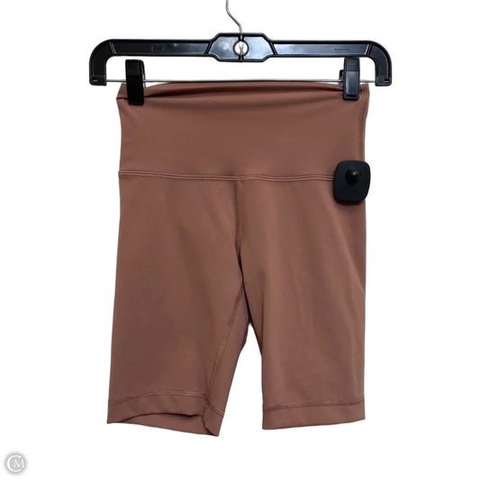 Athletic Shorts Designer By Lululemon In Pink, Size: 4