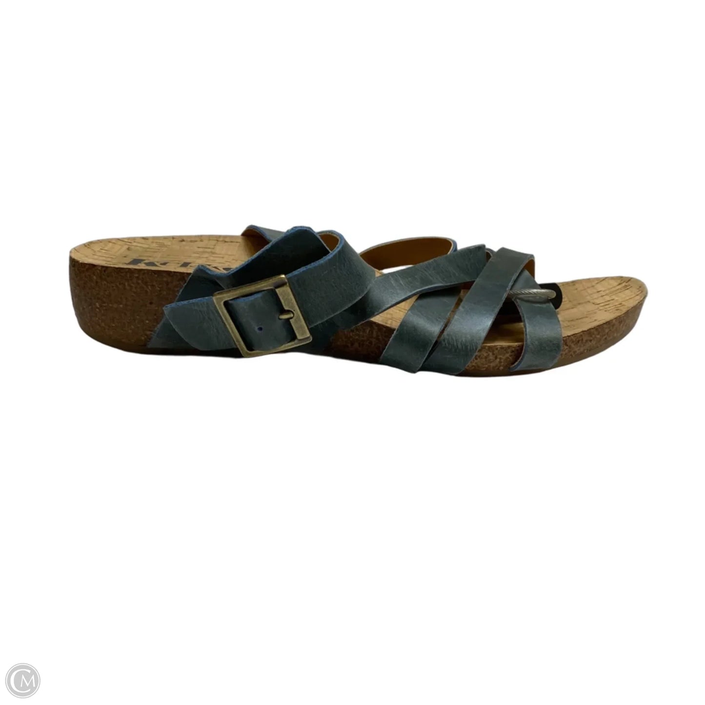 Sandals Flats By Korks In Blue, Size: 10