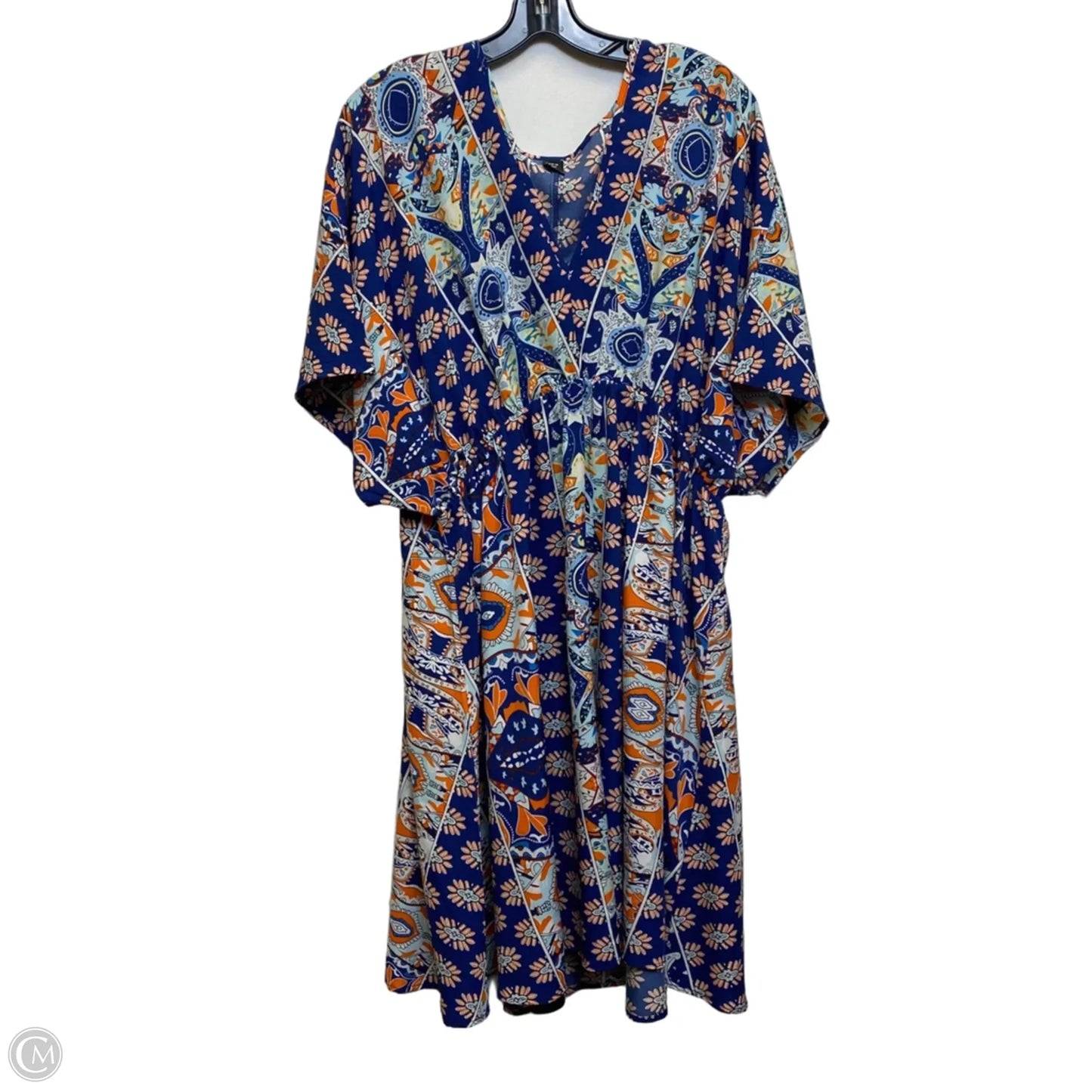 Dress Casual Short By Shein In Blue, Size: 2x