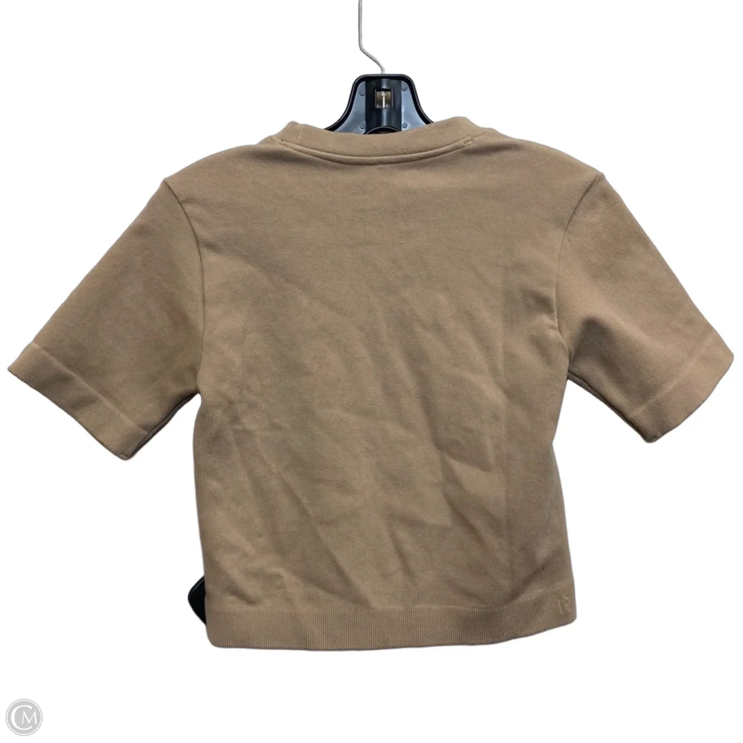 Top Short Sleeve By Everlane In Brown, Size: M