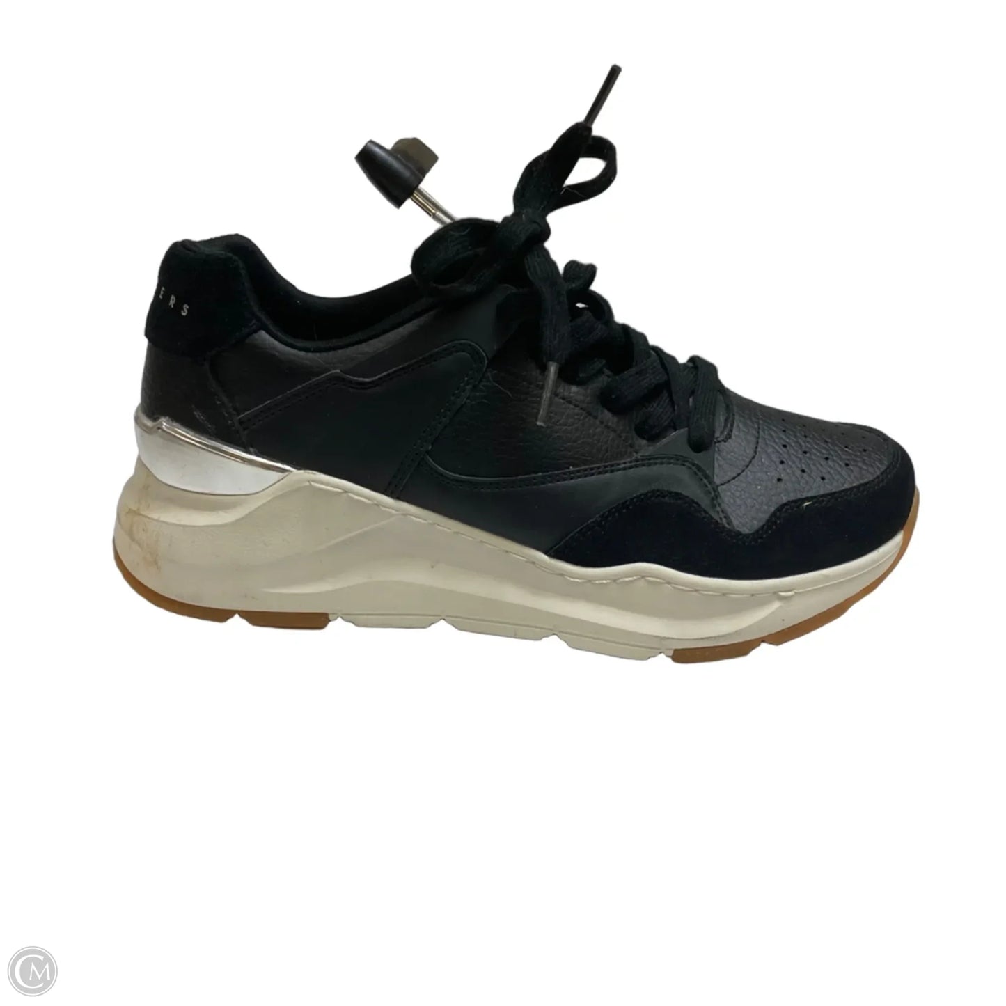Shoes Athletic By Skechers In Black, Size: 8.5