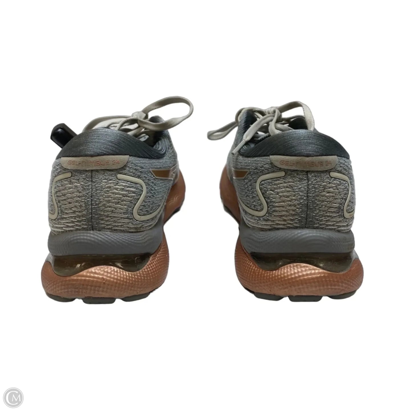 Shoes Athletic By Asics In Grey, Size: 8.5