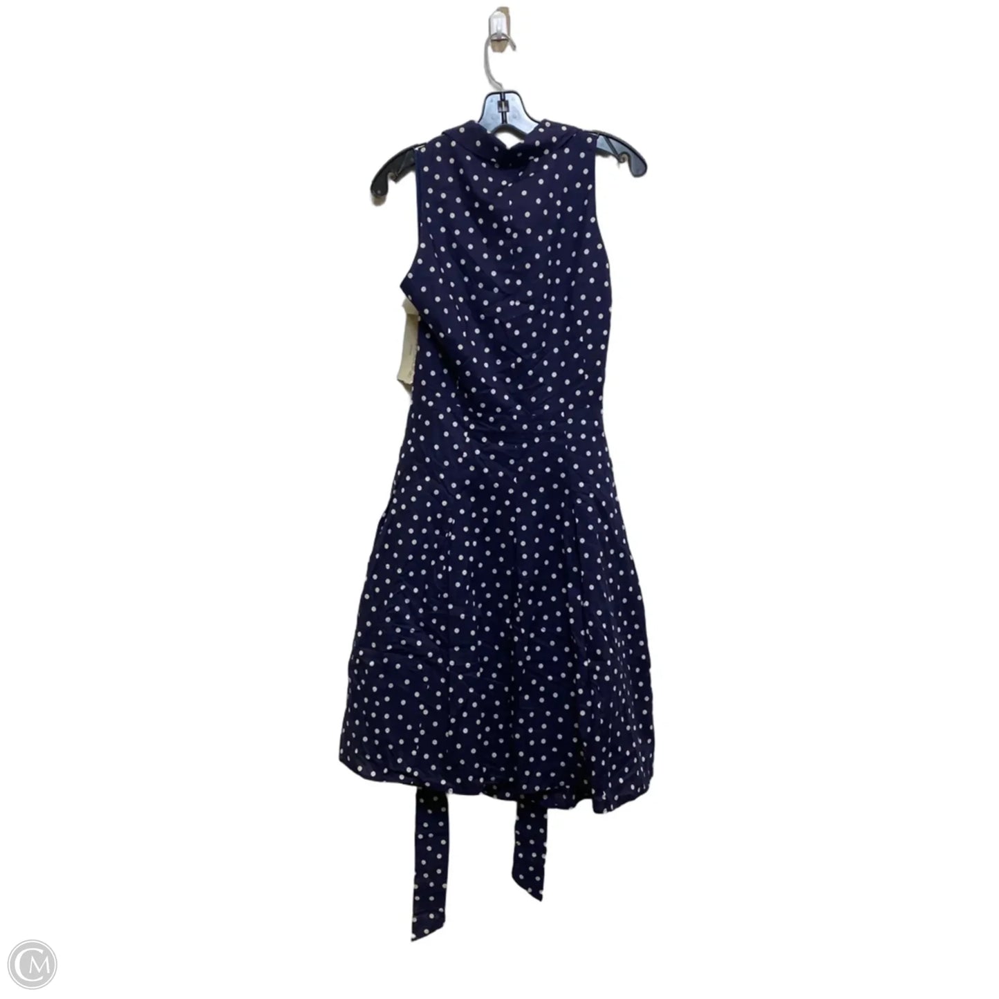 Dress Casual Midi By Evan-picone In Polkadot Pattern, Size: Xl