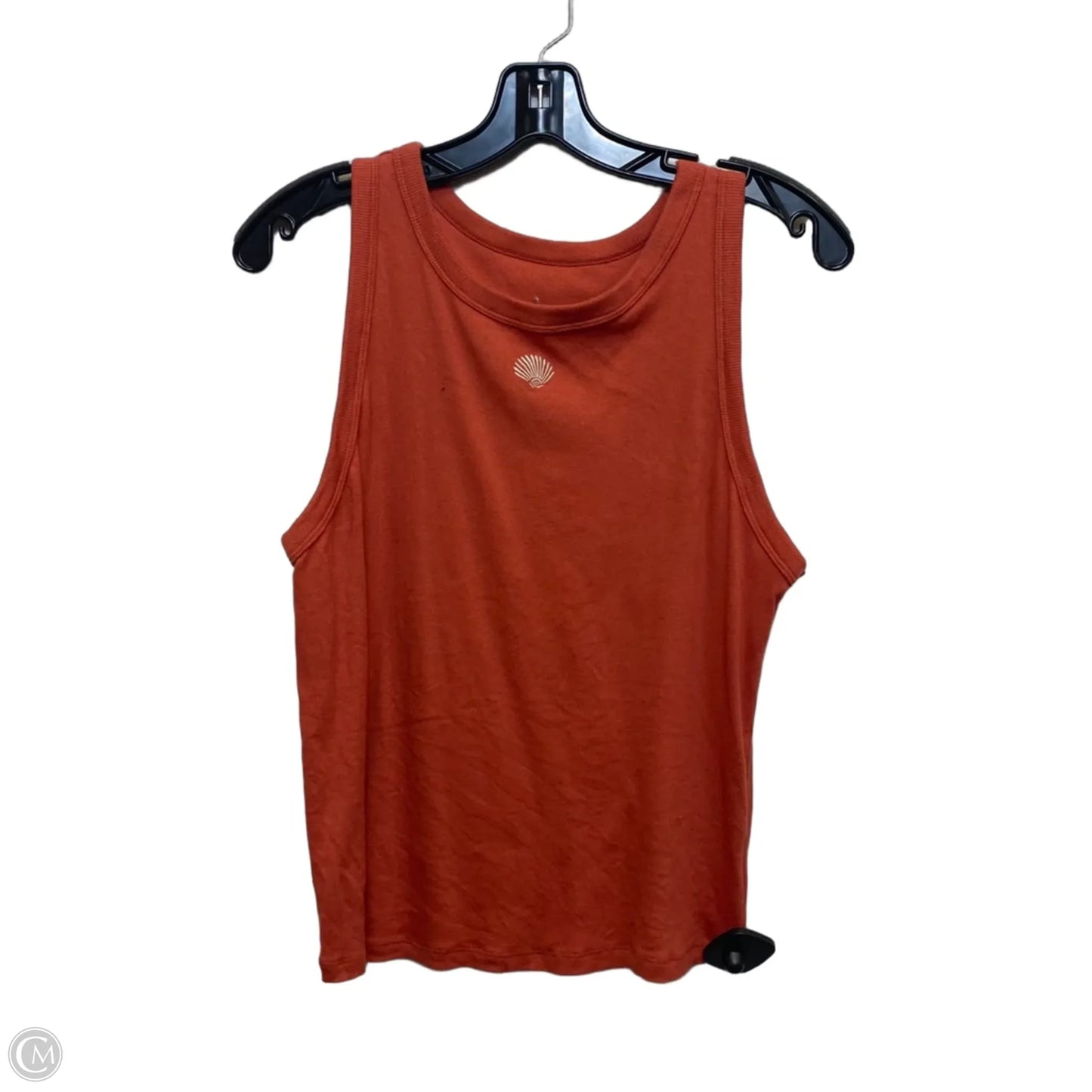 Top Sleeveless Basic By A New Day In Orange, Size: Xxl