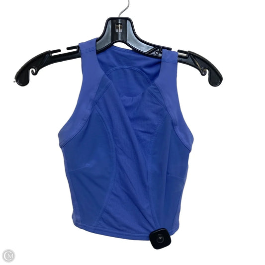 Athletic Tank Top Designer By Lululemon In Blue, Size: S