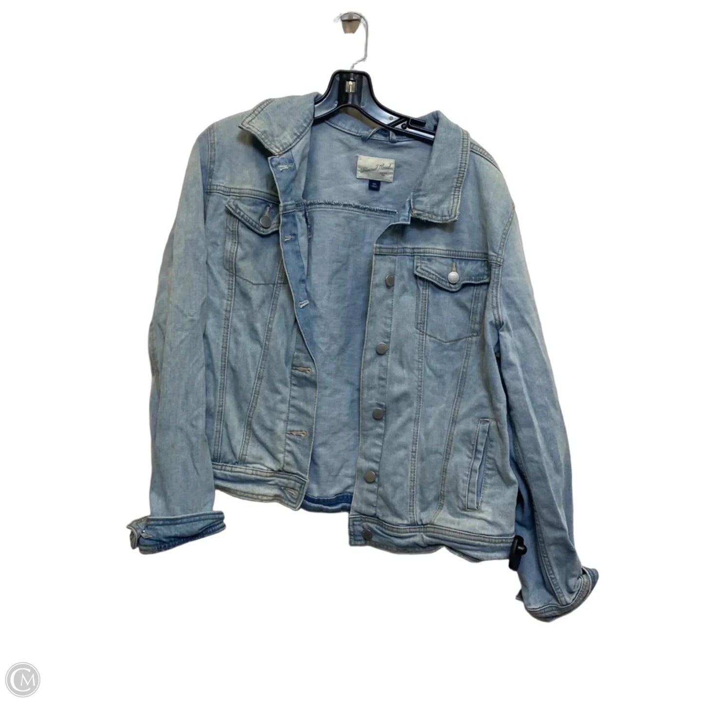Jacket Denim By Universal Thread In Yellow, Size: Xxl