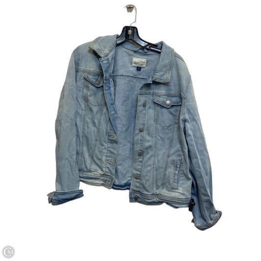 Jacket Denim By Universal Thread In Yellow, Size: Xxl