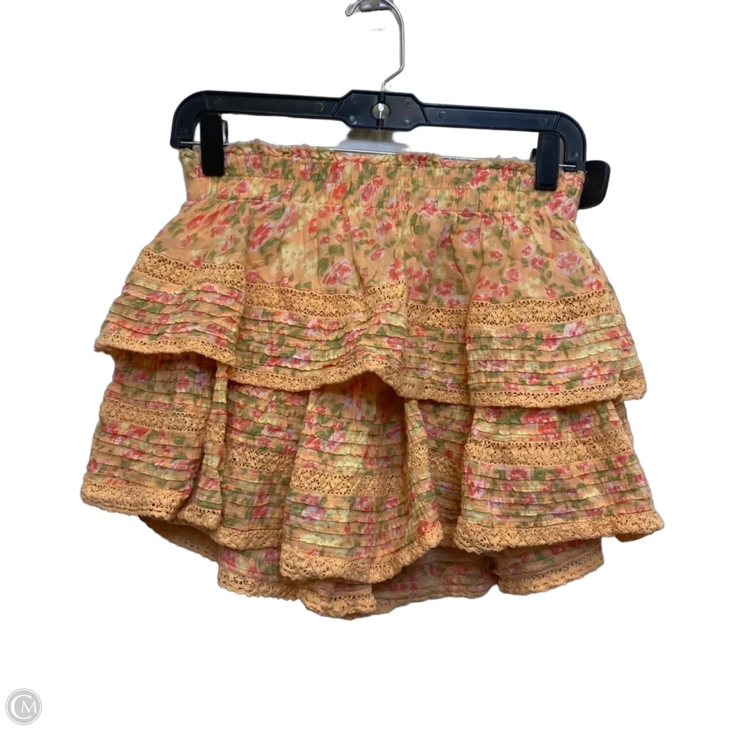 Skirt Mini & Short By Aerie In Orange, Size: S
