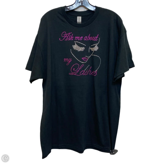 Top Short Sleeve Basic By Gildan In Black, Size: Xl