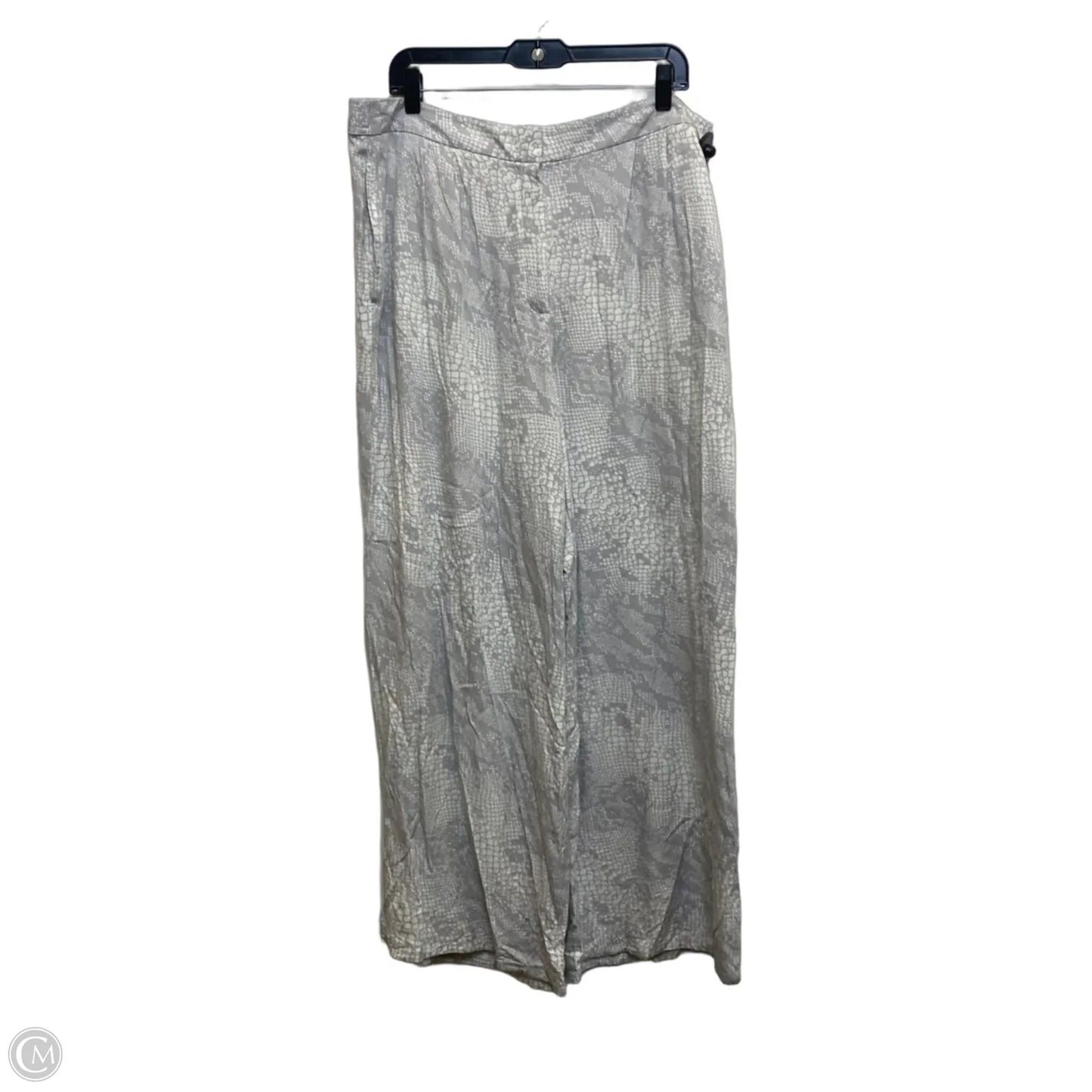 Pants Wide Leg By Worthington In Grey, Size: Xxl