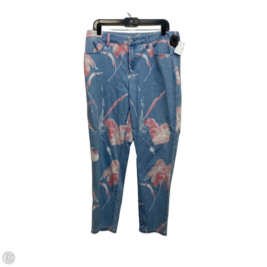 Jeans Skinny By Chicos In Blue Denim, Size: 12