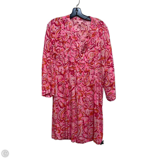 Dress Designer By Lilly Pulitzer In Pink, Size: M
