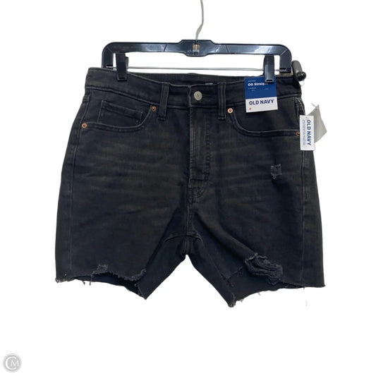 Shorts By Old Navy In Black Denim, Size: 8