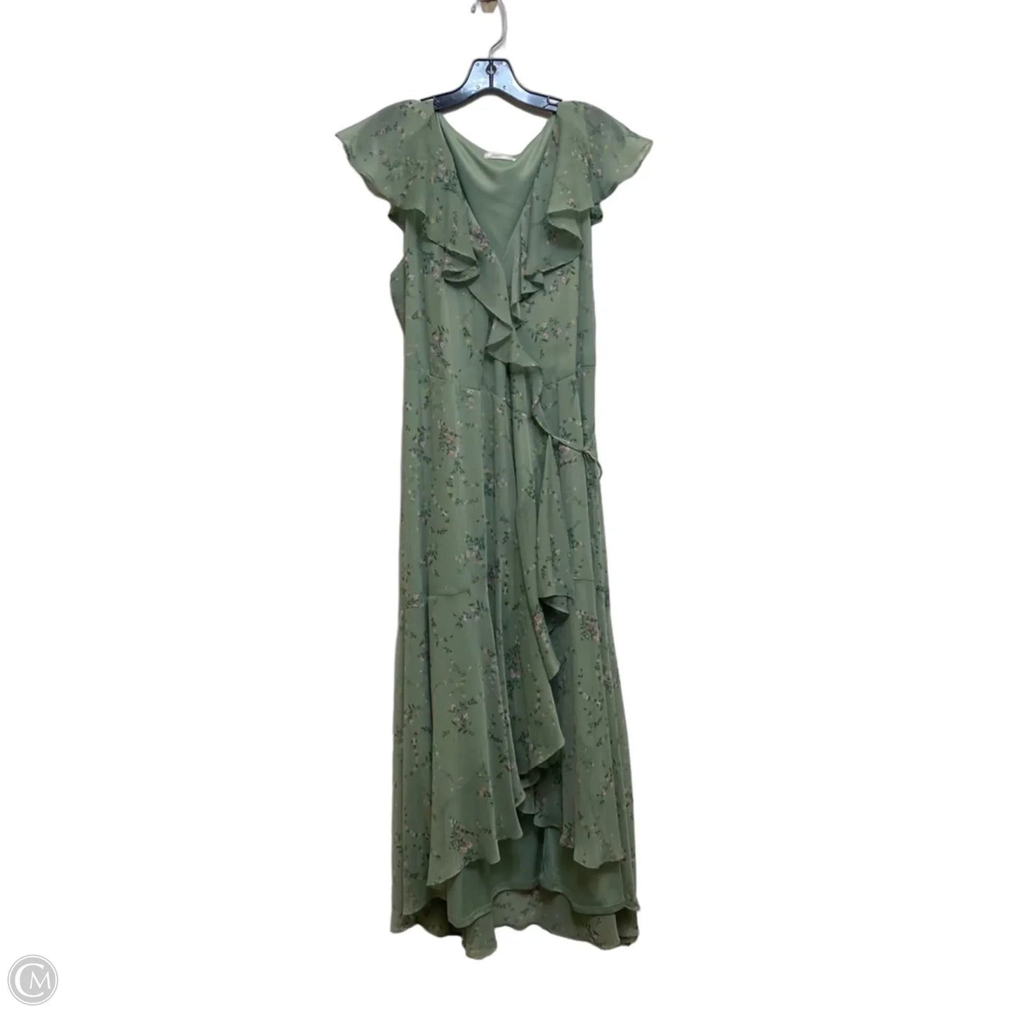 Dress Casual Maxi By Lc Lauren Conrad In Green, Size: Xl