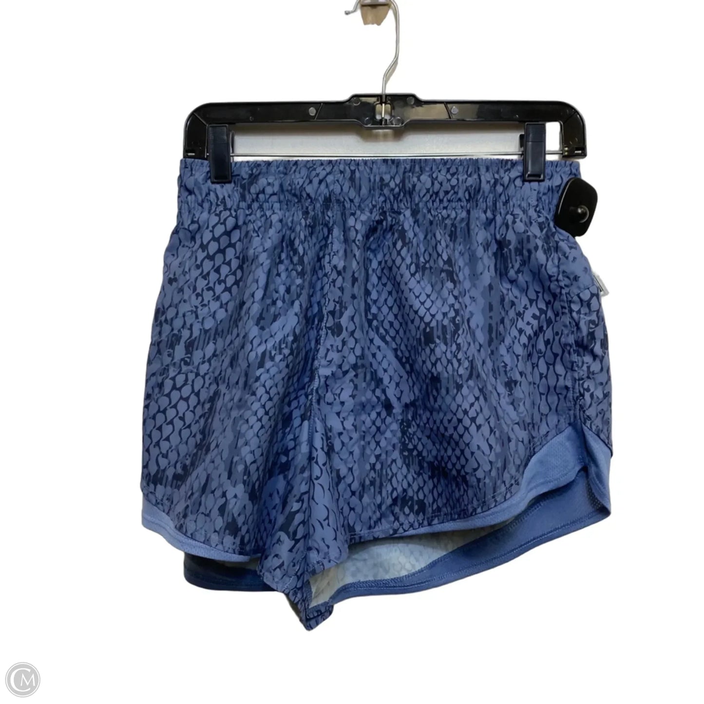 Athletic Shorts By Atlantic In Blue, Size: L
