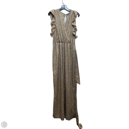 Jumpsuit By Good Luck Gem In Animal Print, Size: M