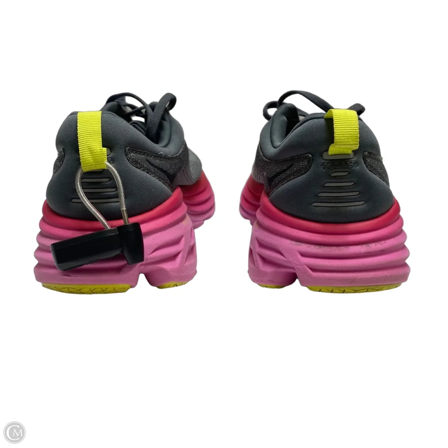 Shoes Athletic By Hoka In Grey & Pink, Size: 8