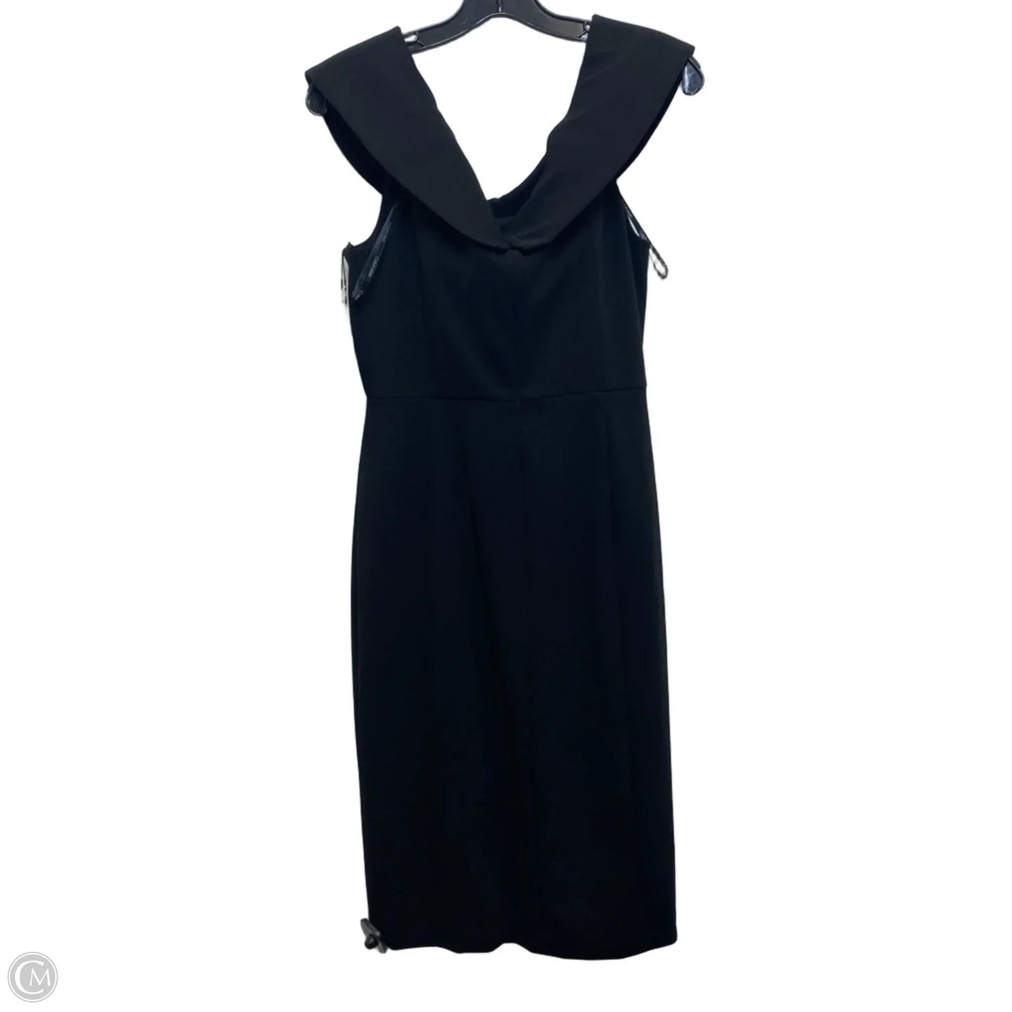 Dress Casual Midi By Calvin Klein In Black, Size: L