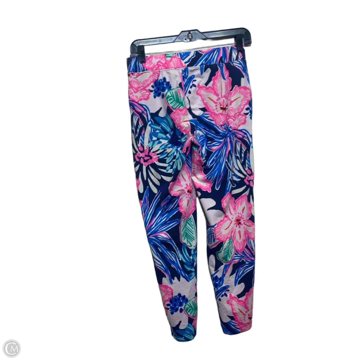 Pants Designer By Lilly Pulitzer In Blue & Pink, Size: Xs