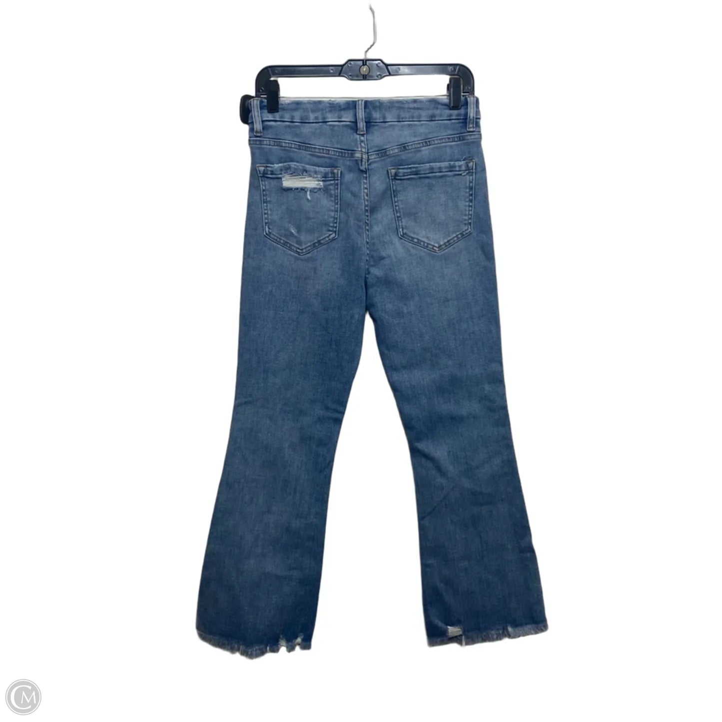 Jeans Straight By Mica In Blue Denim, Size: 4