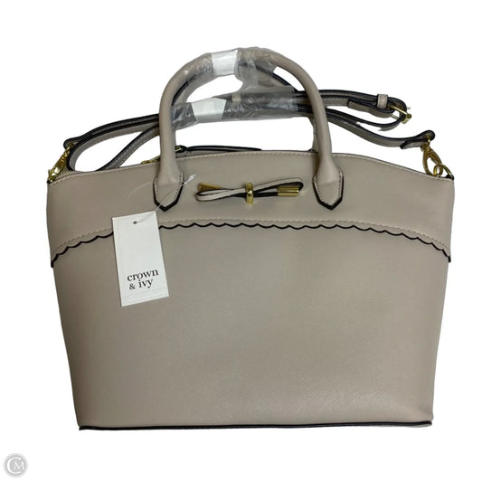 Handbag By Crown And Ivy, Size: Medium