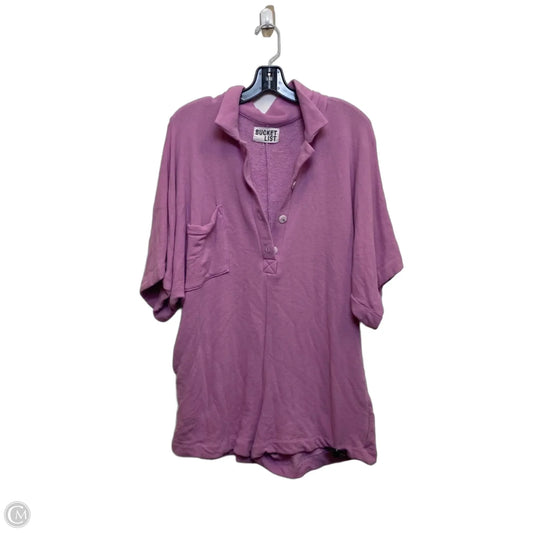 Romper By Bucketlist In Pink, Size: S