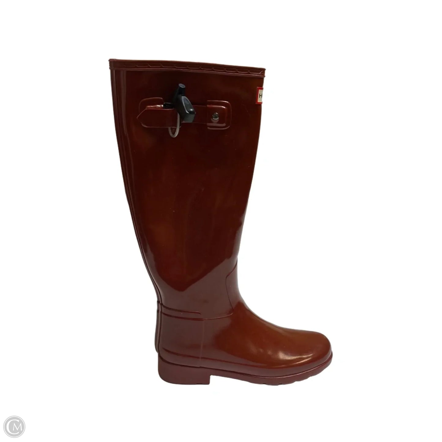 Boots Designer By Hunter In Red, Size: 7