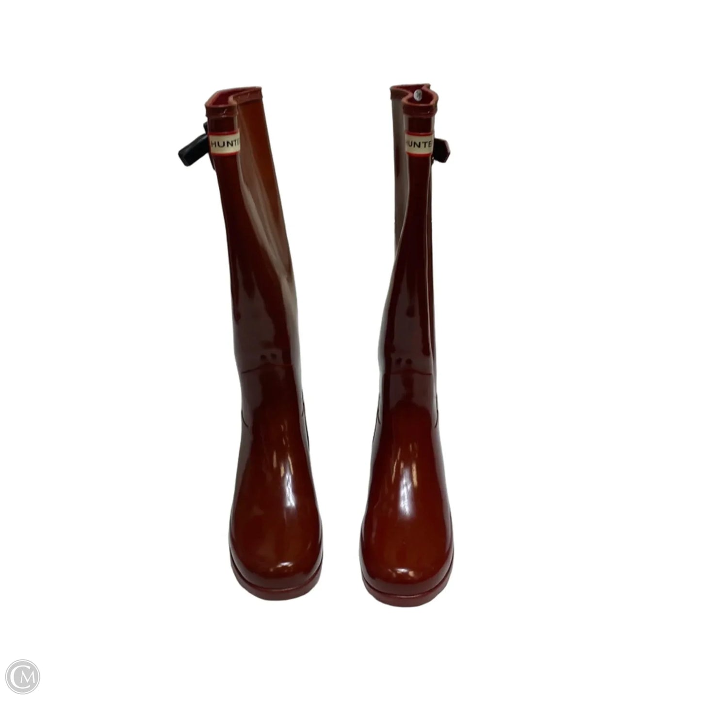 Boots Designer By Hunter In Red, Size: 7