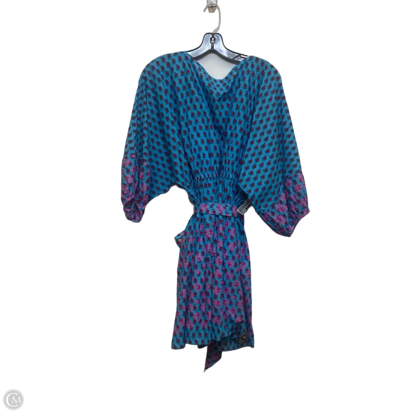 Dress Casual Short By J. Crew In Blue & Pink, Size: M