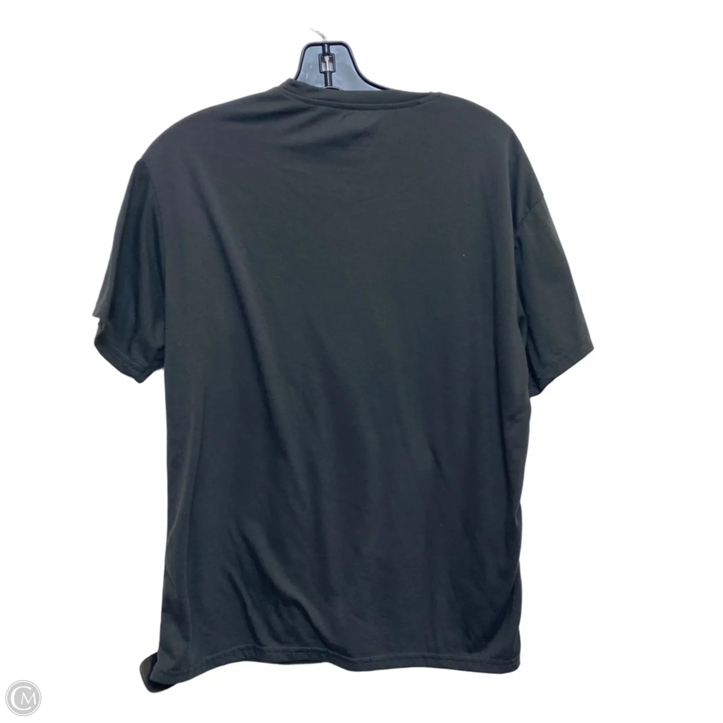 Top Short Sleeve Basic By Shein In Grey, Size: Xs