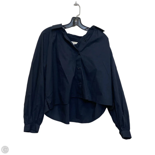 Dress Casual Short By Banana Republic In Blue, Size: S