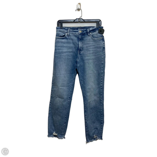 Jeans Straight By Time And Tru In Blue Denim, Size: 6