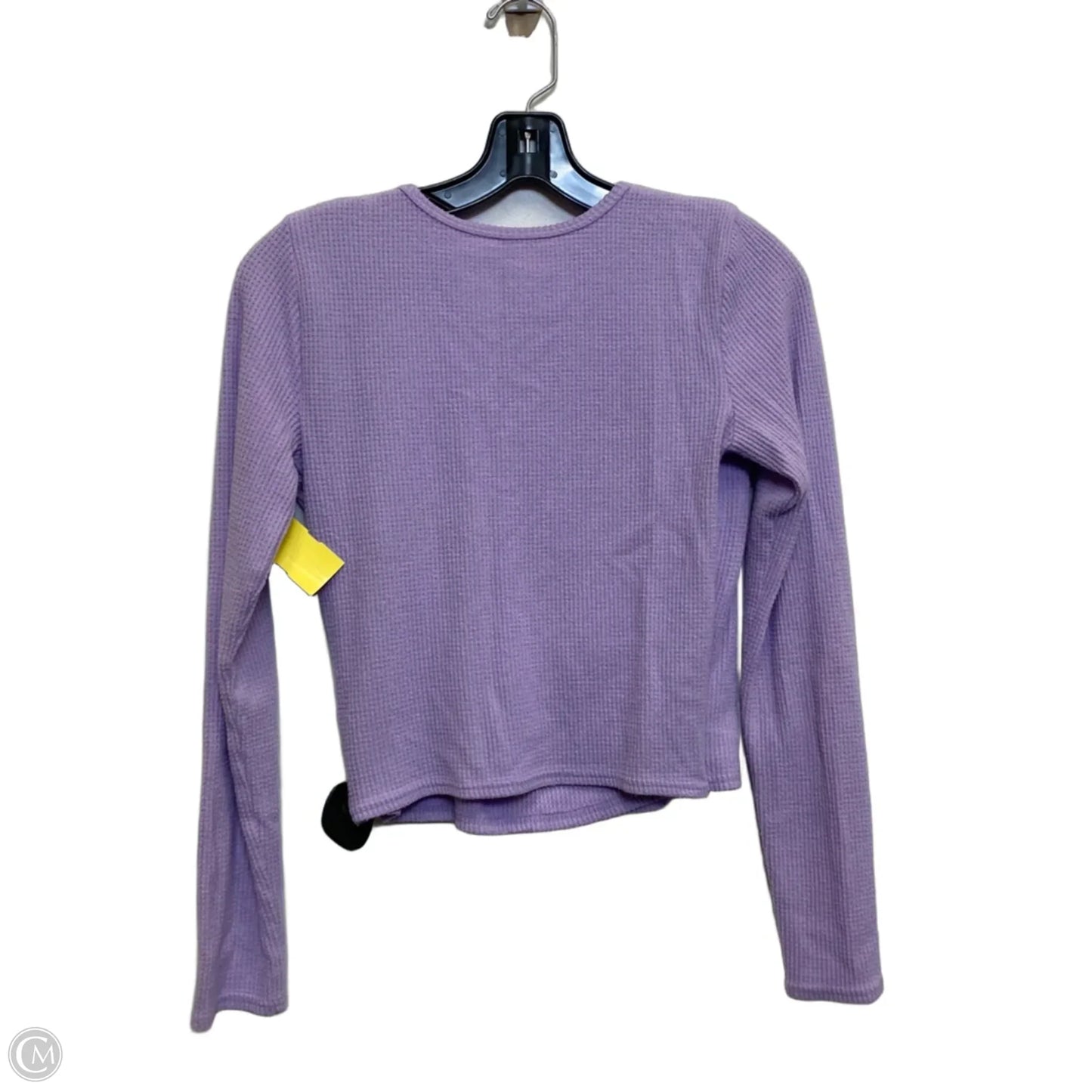 Top Long Sleeve By Aerie In Purple, Size: S
