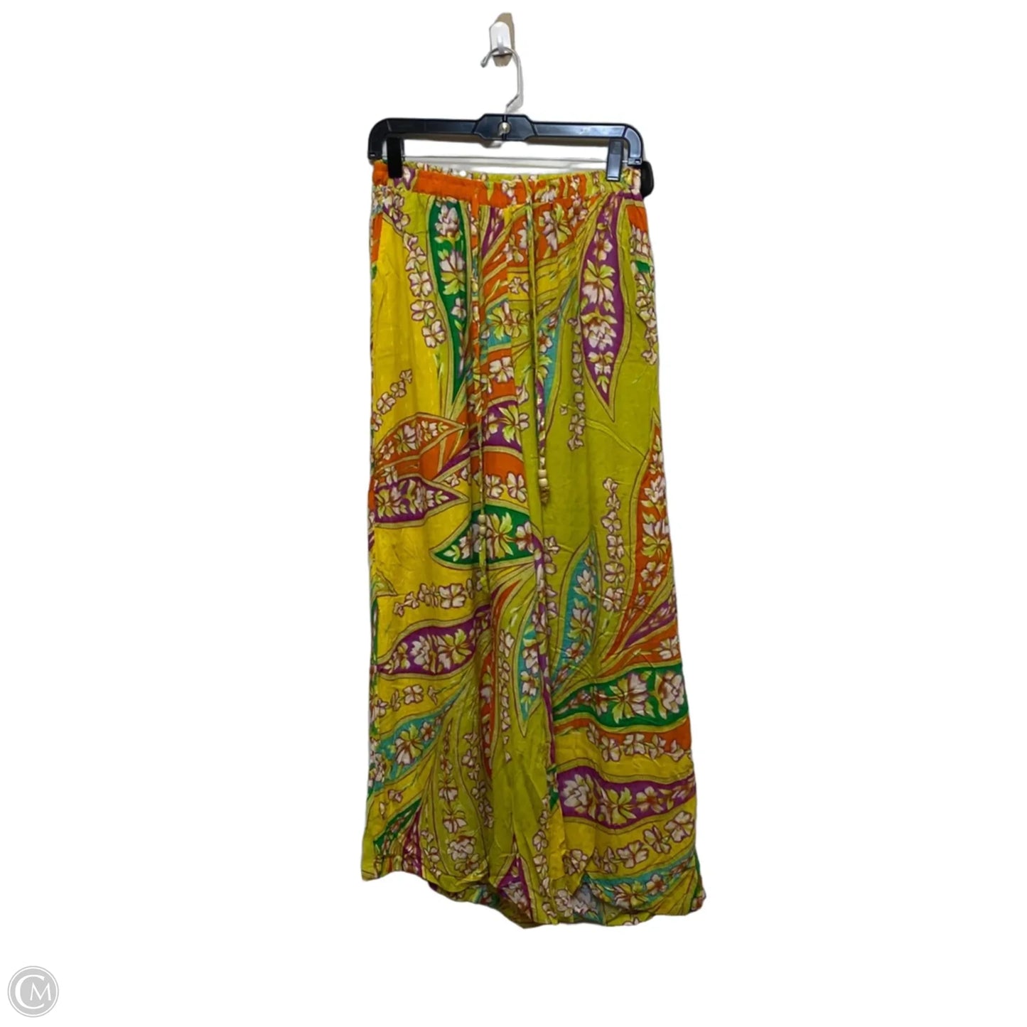 Pants Wide Leg By Emerson Rose In Green & Orange, Size: Xs