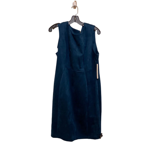 Dress Casual Short By Calvin Klein In Blue, Size: Xl
