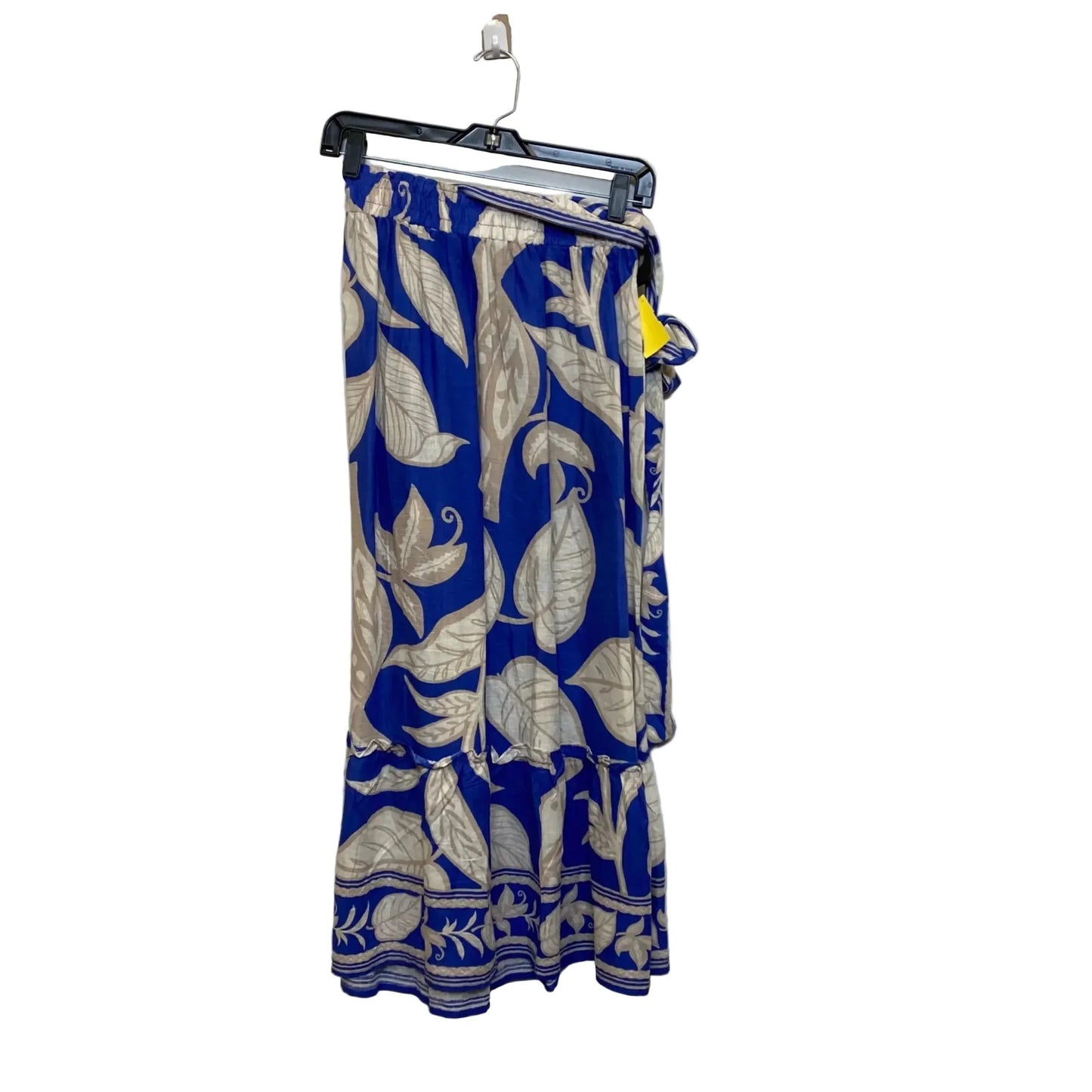 Skirt Maxi By Rachel Zoe In Blue & Cream, Size: L