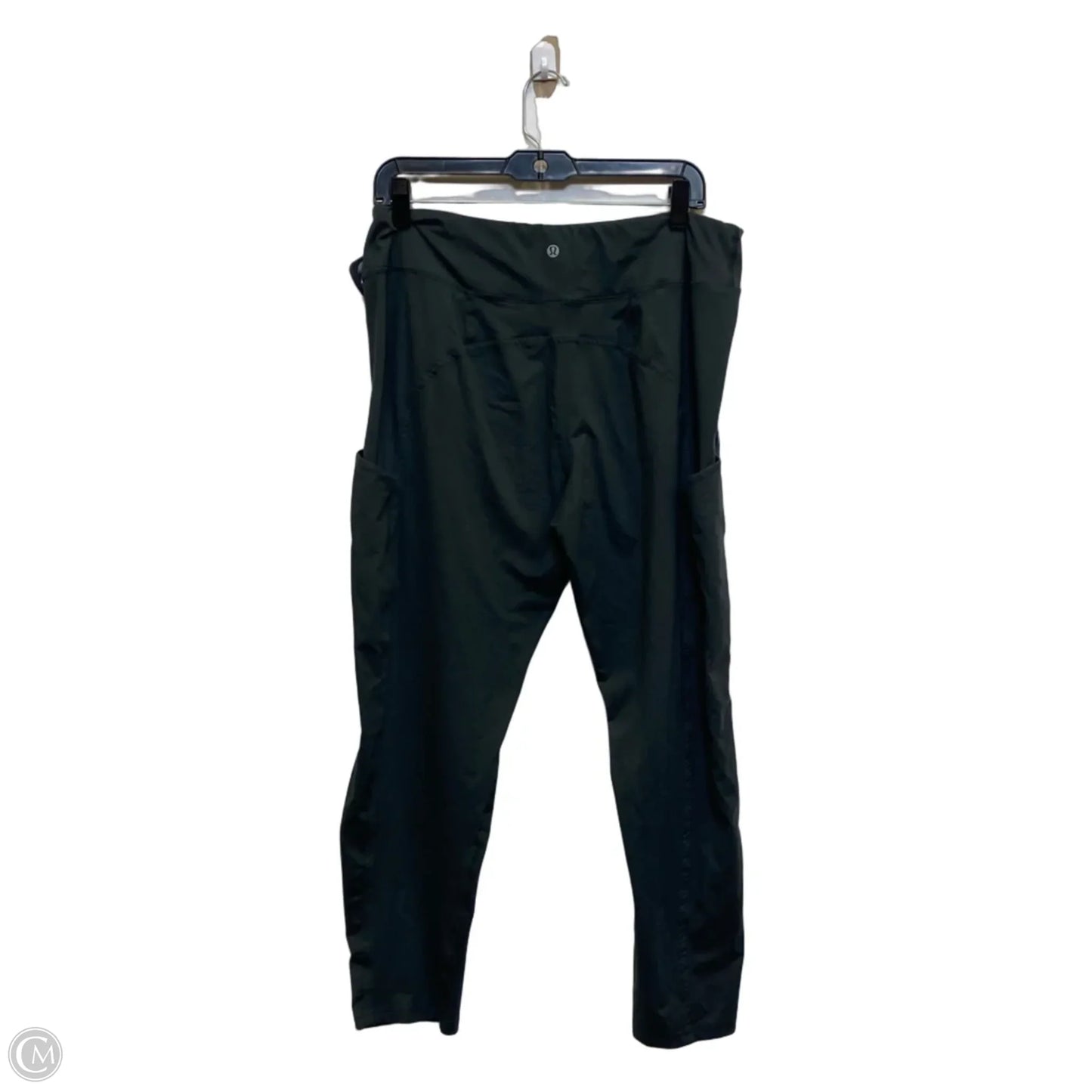 Athletic Leggings Designer By Lululemon In Grey, Size: L