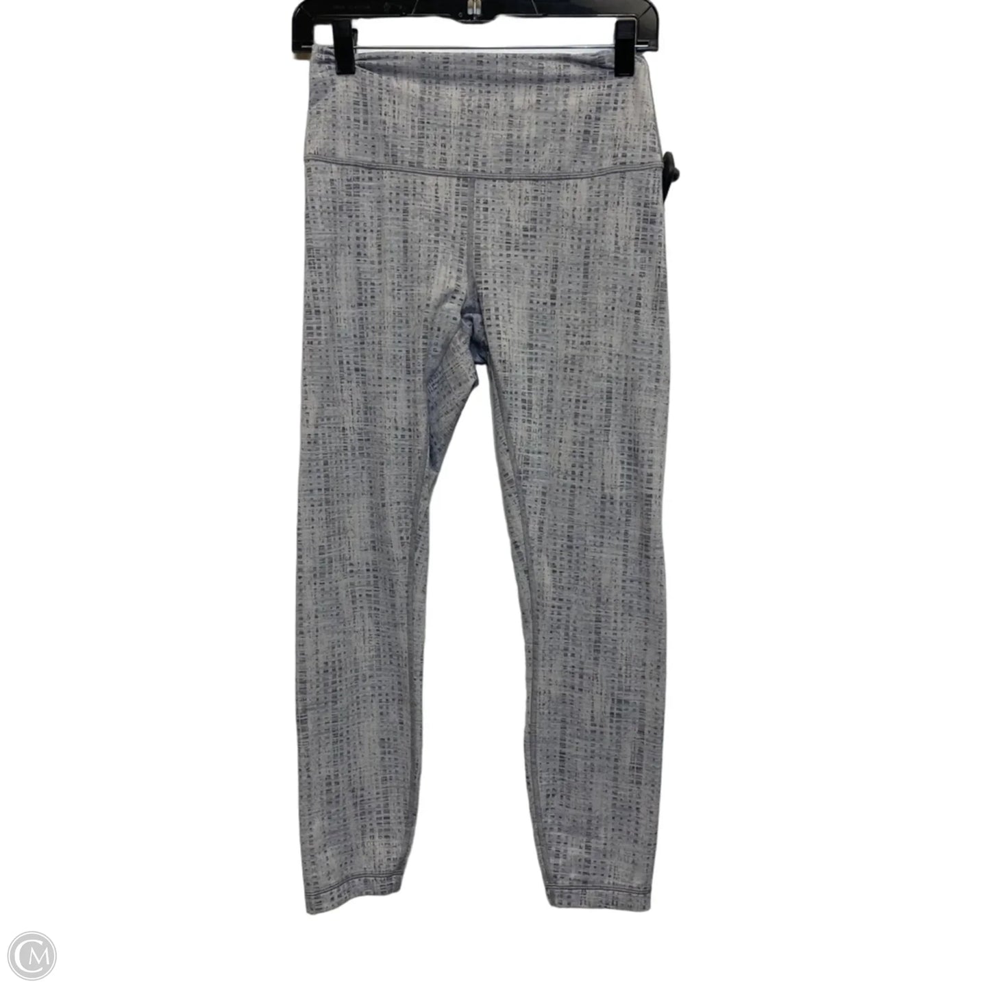 Athletic Leggings Designer By Lululemon In Grey, Size: S