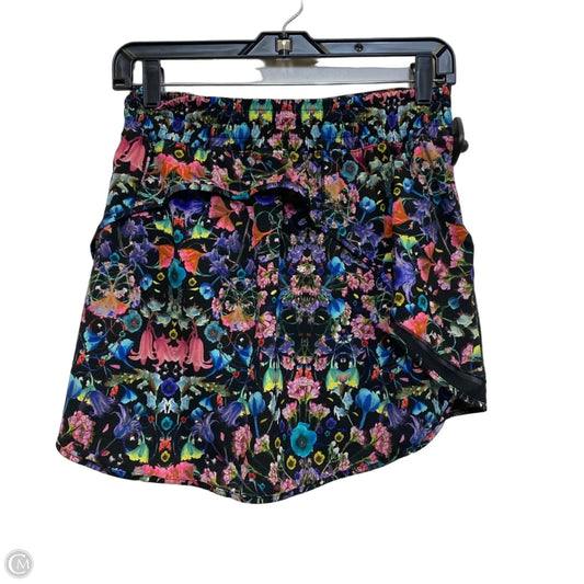 Athletic Skort Designer By Lululemon In Multi-colored, Size: S
