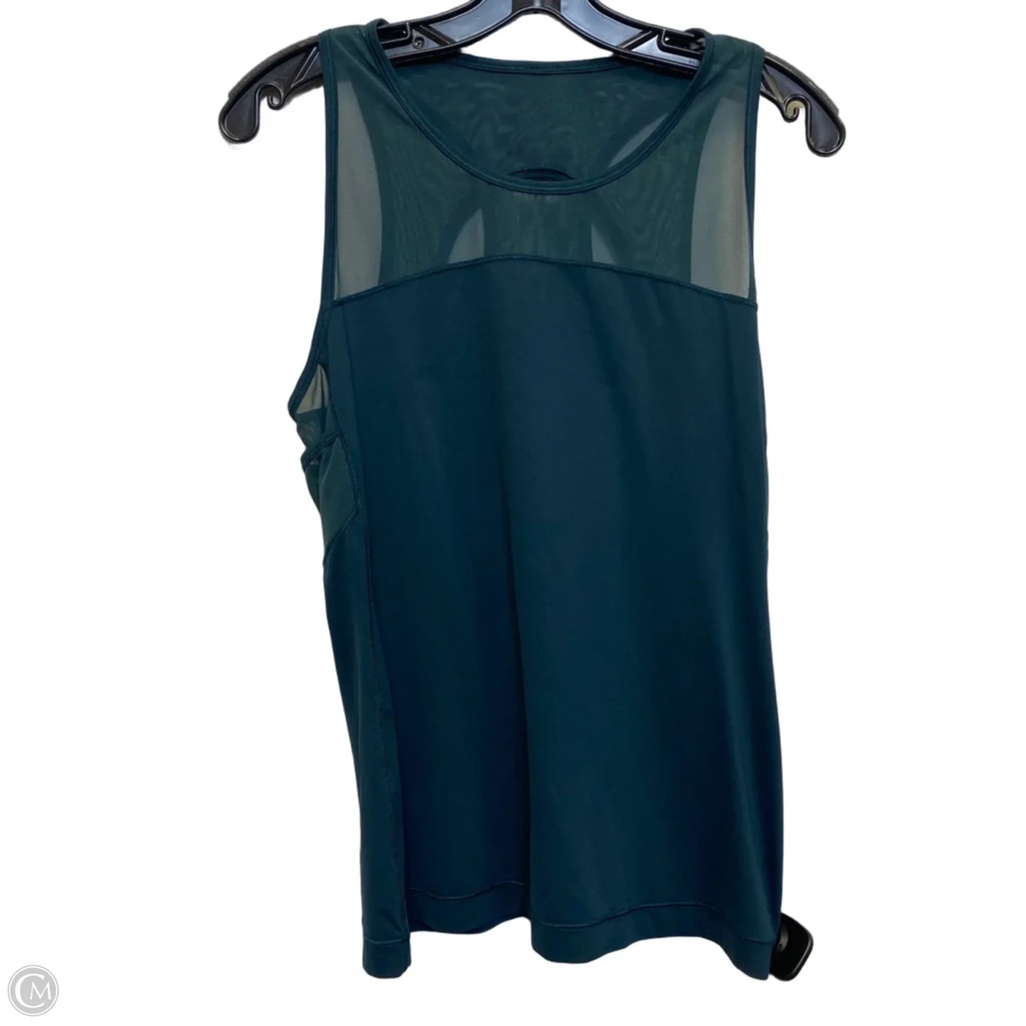 Athletic Tank Top Designer By Lululemon In Green, Size: S