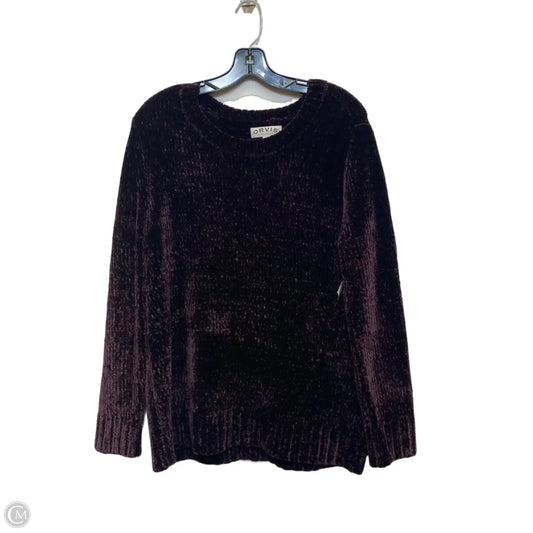 Sweater By Orvis In Purple, Size: M