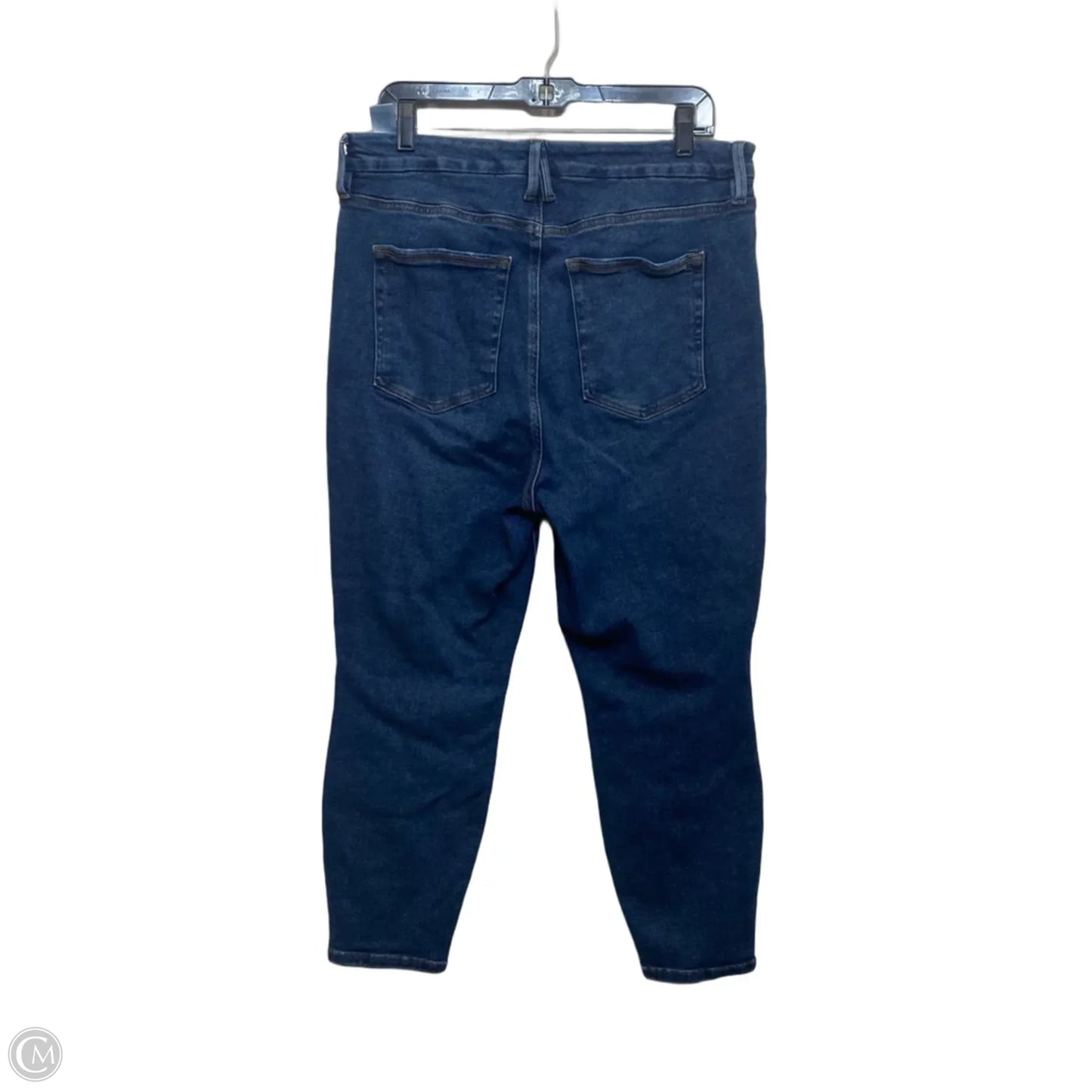 Jeans Designer By Good American In Blue Denim, Size: 16