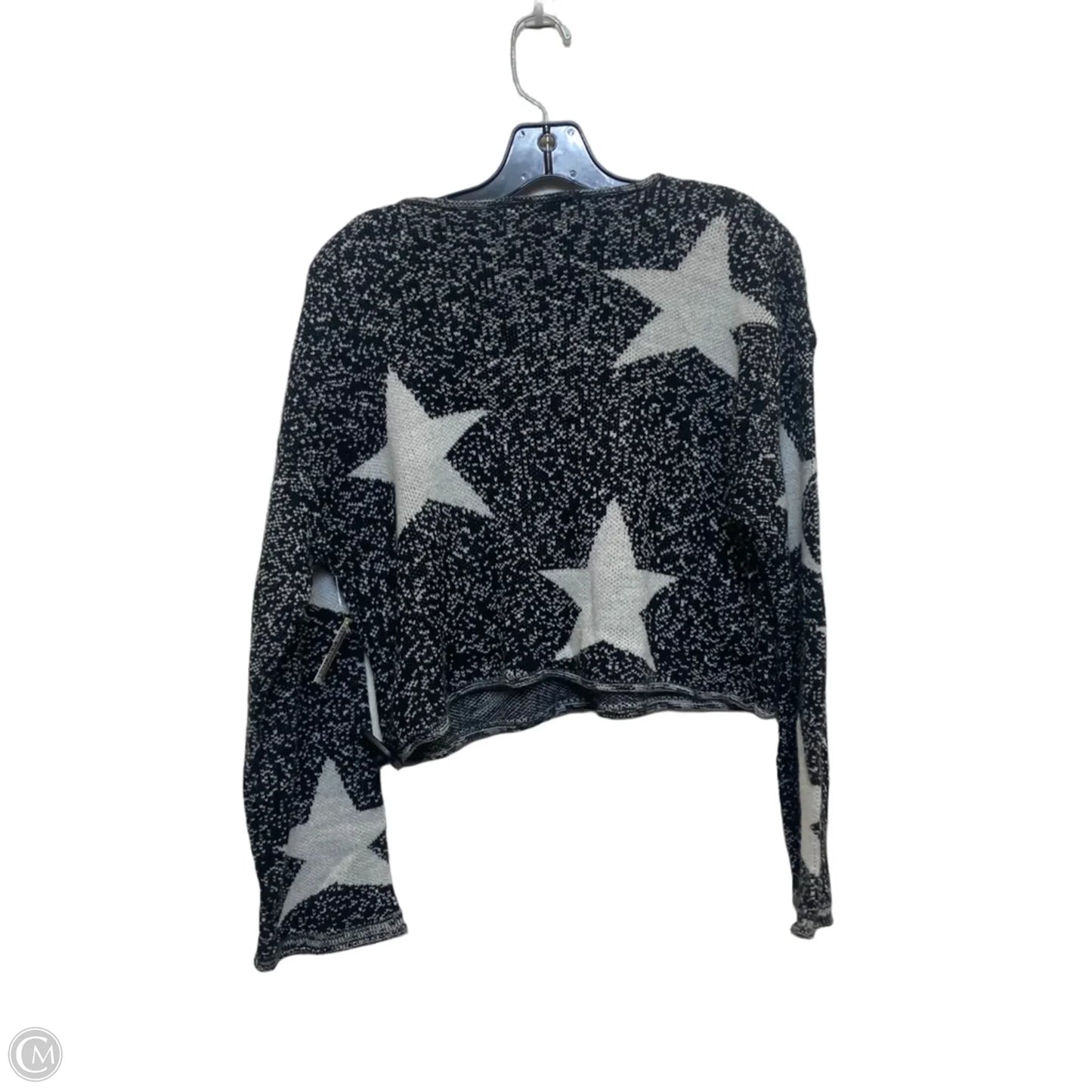 Sweater By Shein In Black & Grey, Size: M