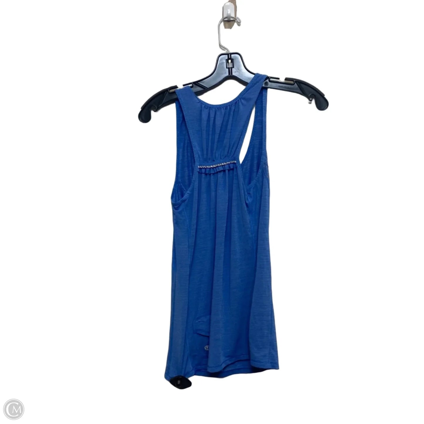 Athletic Tank Top Designer By Lululemon In Blue, Size: Xs