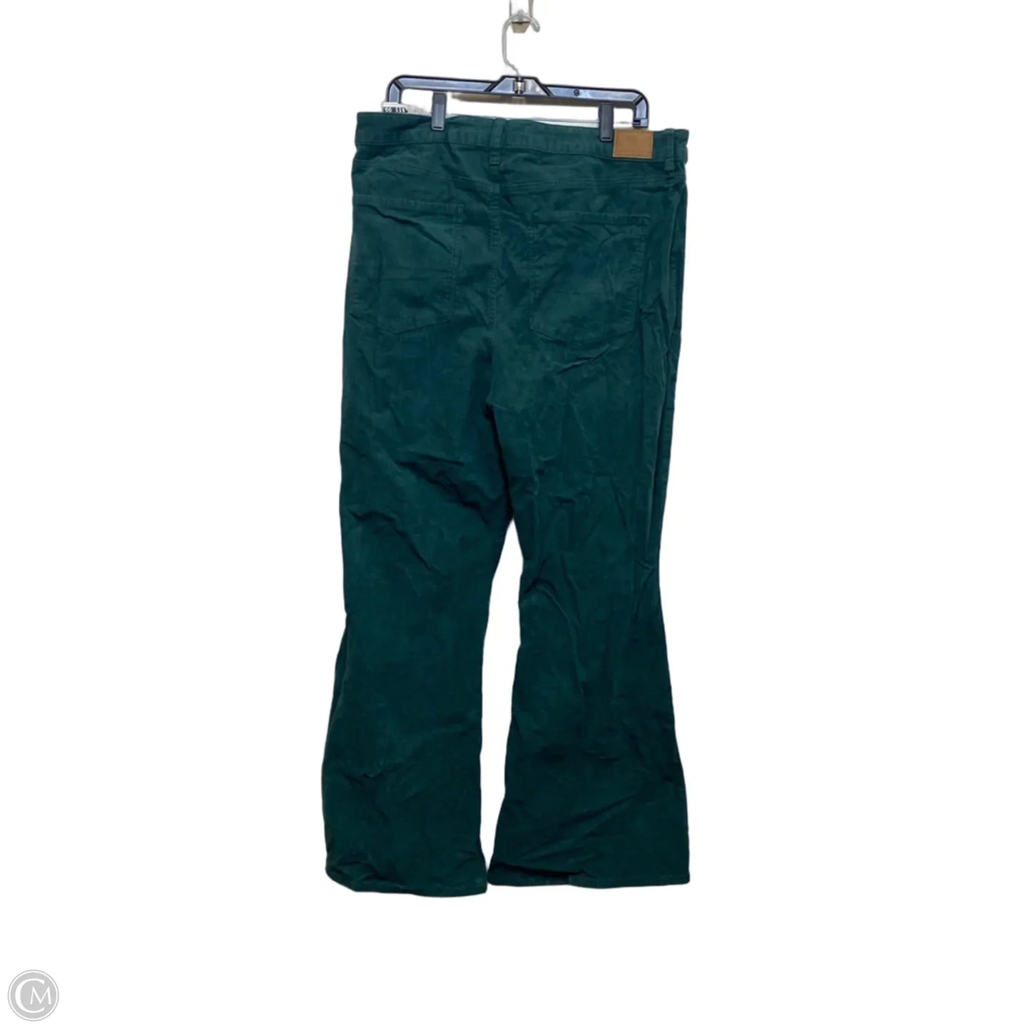 Pants Corduroy By American Eagle In Green, Size: 18