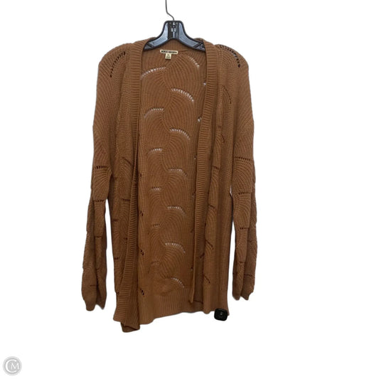 Cardigan By Moral Society In Brown, Size: Xl
