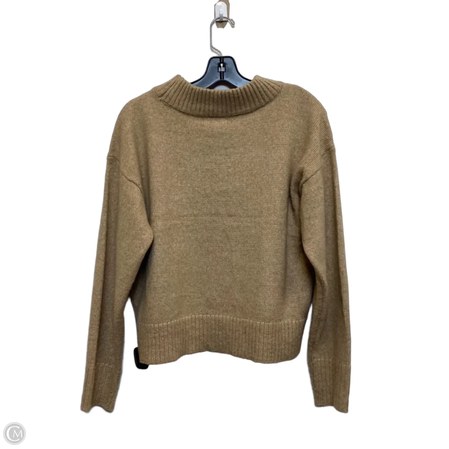 Sweater By Carolyn Taylor In Brown, Size: L