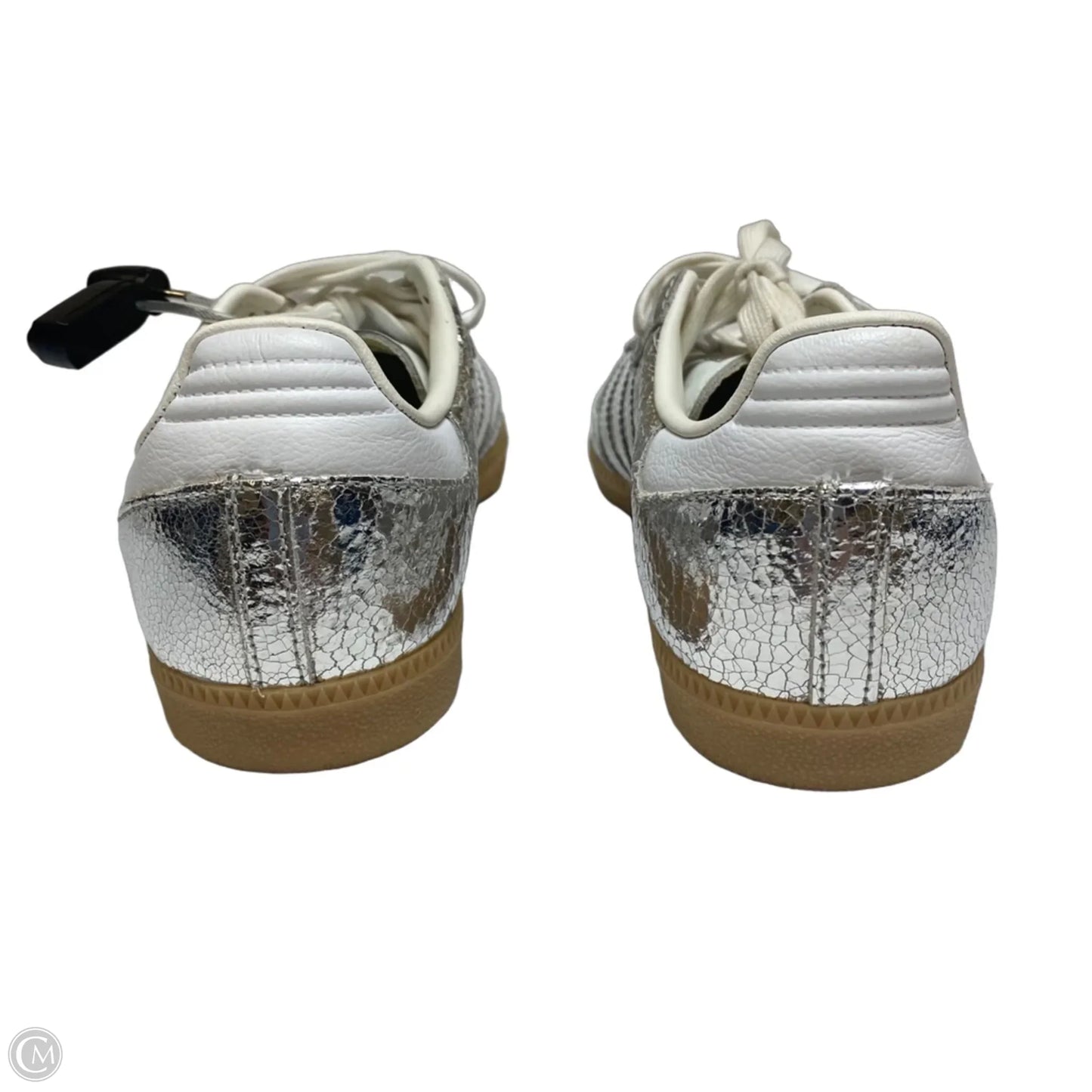Shoes Athletic By Adidas In Silver, Size: 7.5